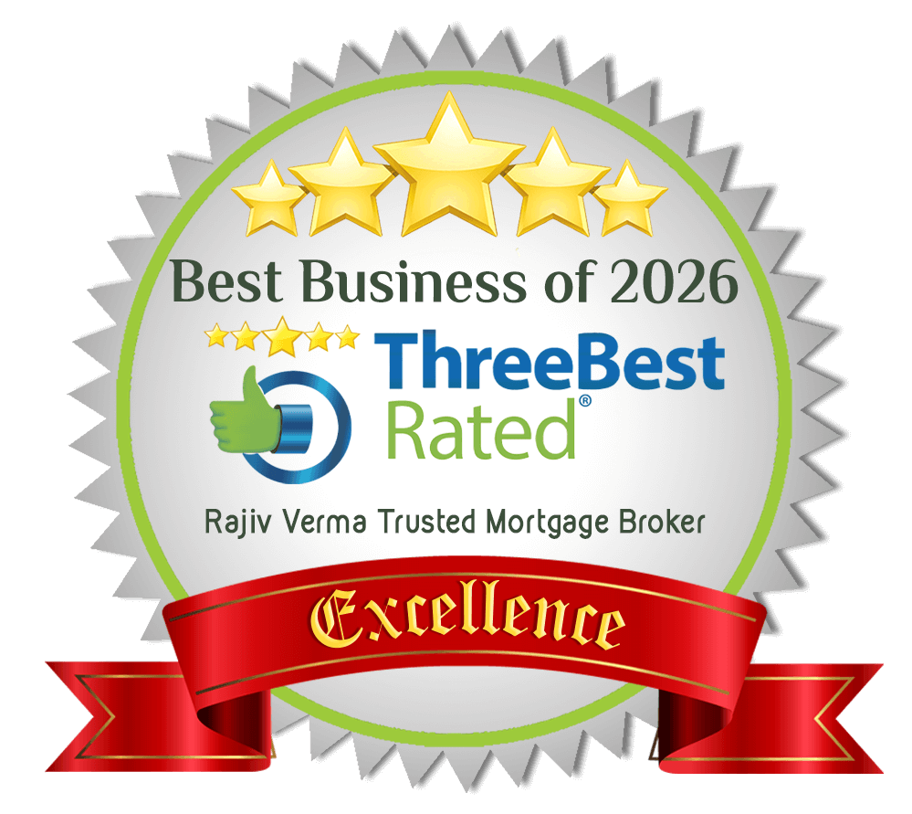 ThreeBestRated Best Business of 2026 - Rajiv Verma Trusted Mortgage Broker